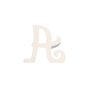 Lettera Decorativa A in Legno di 14,5 Cm per Decorazione Murale - Product Image 2