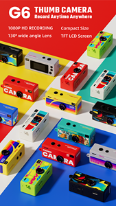 Mini caméra porte-clés 2026, petite, rétro, vintage, compacte, micro CMOS 1080P, avec lumière LED, portable, pour vidéo, photo, voyage et études - Product Image 4