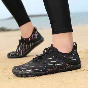 Nouvelles Chaussures de Sport pour Femmes en Daim à Enfiler, Semelle Épaisse, Semelle Intermédiaire en TPU, Motif Floral, Antidérapantes, Absorption des Chocs, Tout-Terrain - Product Image 2