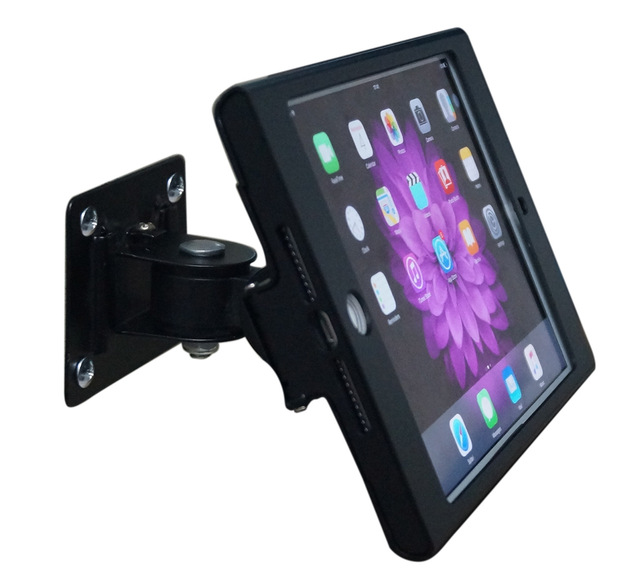 Anti-Thief Wall Mount Stand for iPad Mini 12345 Metal Case Display Retail Bracket Supports Tablet PC Holder