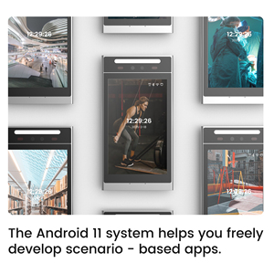 Ai Android fcv5006 phần mềm ghi âm tham dự Nhân Viên Mặt sinh trắc học & thiết bị đầu cuối nhận dạng đa sinh trắc học với tầm nhìn ban đêm - Product Image 3