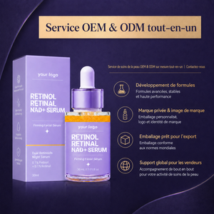 Suero de Retinol de Marca Privada para Reafirmar e Hidratar, Antienvejecimiento, Sensación Juvenil, Mejora la Textura Áspera, Absorción Rápida, para Todo Tipo de Piel - Product Image 3