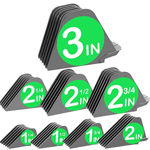<span class=keywords><strong>Pettine</strong></span> <span class=keywords><strong>tagliacapelli</strong></span> 3 pollici guide protettore De Peine Para Cortadora De Dabello 8 pezzi copri <span class=keywords><strong>pettine</strong></span> adatto per la maggior parte delle Clipper Wahl - Product Image 2