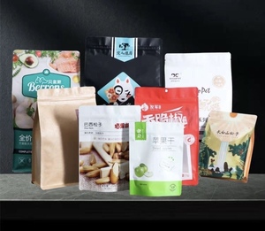 Tùy chỉnh in túi đứng phân hủy sinh học có thể khóa lại dây kéo Mùi tính năng cho bao bì bột matcha túi thực phẩm - Product Image 5