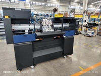 Impresora DTF de 8 cabezales Epson I3200 A1 de alta velocidad con purificador, ciclo automático de polvo, impresión digital en camisetas