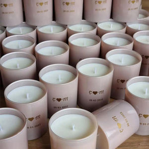 AIKUN Soy Wax Aromatherapy <b>Candle</b> Brown Glass Bowl Scented <b>Candle</b> for Home Bedroom Wholesale - Product Image 2