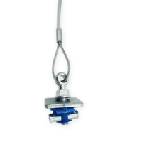 Usine de chine, pince de boucle de câble à haute traction, Kit de câble de support sismique, système avec support de retenue