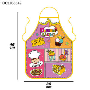 مريلة رسم وتلوين للأطفال على شكل حلويات ومعجنات، لعبة تعليمية للرسم والكتابة - Product Image 6