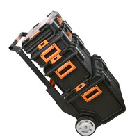Promotion : Armoire à outils à roulettes OEM en PP à quatre niveaux avec 10 tiroirs pour garage et atelier – Boîte de rangement et organisateur