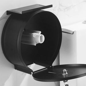 New Steel Bathroom Accessories <b>Wall</b> <b>Mounted</b> Satin Center Feed <b>Toilet</b> Paper <b>Holder</b> Jumbo Manual <b>Toilet</b> Paper Big <b>Roll</b> Dispenser - Product Image 5