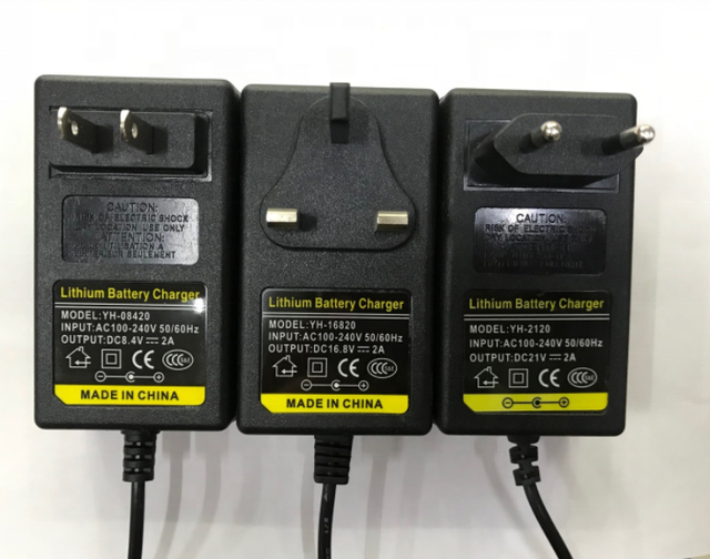 21V2A Li-ion Battery Charger 21v Power Adapter 18650 Charger 21V 2A EU US UK AU Plug