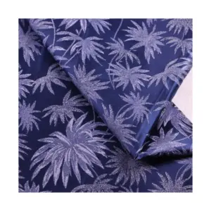 Jia Yi привлекательная цена ткань для одежды с рисунком водяной лилии 100% полиэстер ткань для одежды для весны и лета 2023