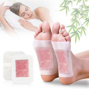 Plester kaki detoks mawar efek cepat OEM layanan pembersihan Koyo kaki detoks perekat relaks kinoki Koyo organik detoks kaki - Product Image 4
