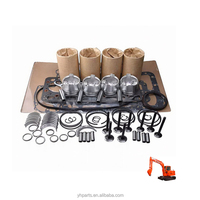 Kit Perbaikan Mesin T3000 Dengan/Tanpa Katup untuk Mesin Mazda HA 3.0L Truk Forklift
