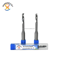 Fraise à queue Warrior's Bit OEM/ODM personnalisée en carbure de tungstène pour routeur CNC, longueur totale 78 mm, 1 dent