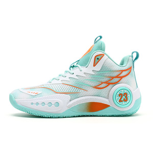 Customized High-Top Men's <strong>Basketball</strong> Running <strong>Shoes</strong> Wear-Resistant Non-Slip for <strong>Outdoor</strong> Sports All Summer Spring Winter - Product Image 4