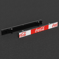 Étagère à liqueur éclairée en acrylique avec affichage de bouteilles Écran publicitaire Étagère intelligente avec affichage LED Écran à bandes LCD