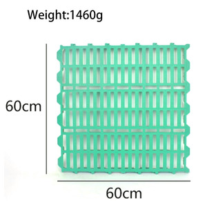 Nuevo Suelo <span class=keywords><strong>de</strong></span> Plástico PP para Ganado Ovino, 60x60cm, Verde, Larga Duración, en Venta - Product Image 3