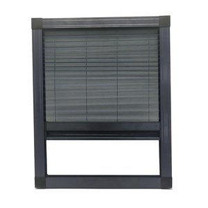Modern tasarım sabit ayrılabilir pileli Plisse örgü sürgülü ekran alüminyum cibinlik kapı paslanmaz çelik Polyester pencereler - Product Image 1