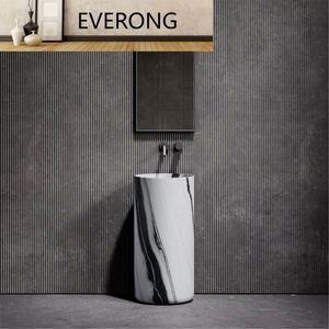 <span class=keywords><strong>Lavabo</strong></span> de Pedestal de Mármol Blanco Panda de Lujo, <span class=keywords><strong>Lavabo</strong></span> Independiente <span class=keywords><strong>para</strong></span> Baño, Lavamanos de Mármol - Product Image 3