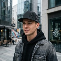 Casquette de baseball de luxe streetwear personnalisée avec broderie 3D, style trucker camouflage, 5 panneaux, snapback, en maille, haute qualité, vente en gros