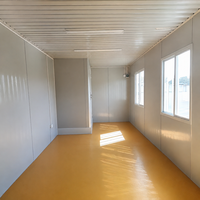 Casa Container Prefabbricata Smontabile a Due Piani CE da 40 piedi per Ufficio Ingegneristico in Acciaio Zincato Q235 con Cucina e Alloggi per Emergenze