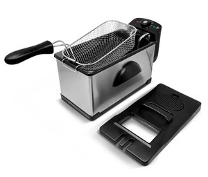 2025 Tốt Nhất Bán ETL Ce GS Rohs Lfgb Hộ Gia Đình Men 2.0L Thép Không Gỉ Sâu Dầu Phẳng Nồi Chiên - Product Image 2