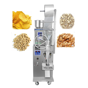 Machine d'emballage alimentaire contrôlée par PLC SPK220KF 1-100g 20 sacs/min pour riz et épices, ensachage de granulés, collage de film et feuille - Product Image 1