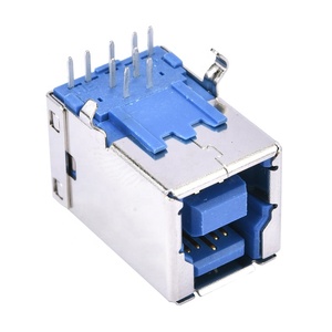 <span class=keywords><strong>Conector</strong></span> <span class=keywords><strong>USB</strong></span> 3.0 Hembra <span class=keywords><strong>Tipo</strong></span> <span class=keywords><strong>B</strong></span> de Aleación de Cobre con Corriente Nominal de 1.8A, Temperatura de Funcionamiento de -55 a +105 °C <span class=keywords><strong>para</strong></span> <span class=keywords><strong>Impresora</strong></span> - Product Image 5