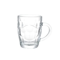 Verres à boire personnalisés en gros Vaisselle traditionnelle Verrerie Tasse à bière en verre Tasse à jus pour la maison Hôtel Restaurant Utilisant