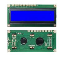 Werkseitig Dot Matrix COB Digital FSTN/FTN Monochrom MPU TFT LCD-Modul 16 X2 Zeichen bildschirm Blau/Schwarz/Rot/Grün I2C LCD