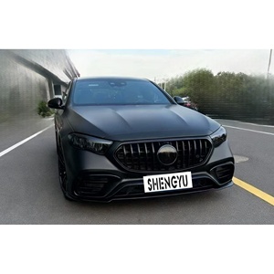 Nuovo Kit Carrozzeria per Mercedes Benz <span class=keywords><strong>Classe</strong></span> E W214 24~oggi, Aggiornamento allo Stile E63 <span class=keywords><strong>AMG</strong></span>, Griglia Opzionale - Product Image 4