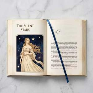 <span class=keywords><strong>Libro</strong></span> di Storie con Copertina Rigida Personalizzata all'Ingrosso: 'Le <span class=keywords><strong>Stelle</strong></span> Silenziose' con Illustrazione Vintage di Donna Celeste - Product Image 6