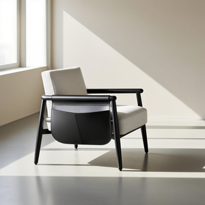 <span class=keywords><strong>Fauteuil</strong></span> canapé design italien en bois massif de style médiéval minimaliste <span class=keywords><strong>Fauteuil</strong></span> lounge en tissu polaire pour hôtel et salon - Product Image 3