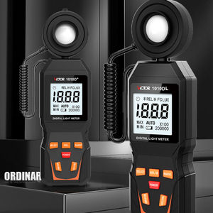 VICTOR เครื่องวัดค่าความสว่างดิจิทัลหน้าจอ LCD,1010D + 4บิตช่วงสเปกตรัม0-199999 Lux 320-730nm สภาพแวดล้อมมิเตอร์ - Product Image 4