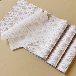 Papier journal enduit de lueur d'huile translucide de 22g chaussures de papier d'emballage impression de gravure de papier pour des applications de cire de Glassine - Product Image 3