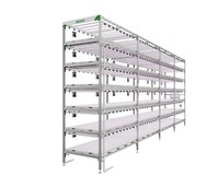 Système automatisé de tour hydroponique de NFT avec technologie agricole verticale