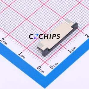 FPC-1.0AS-12PWCR-H25 FFC/FPC Connector SMD,P=1mm,Horizontal Mount Connector Drawer Type Top Contact 12P 1mm - Product Image 1