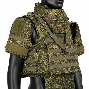 High-quality, customizable full-body multi-functional tactical vest made of Oxford polyester and UHMWPE fiber. - Product Image 2
