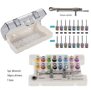 Universeel Tandheelkundig Implantaat Instrument Prothetische Driver <span class=keywords><strong>Kit</strong></span> Momentsleutel Manuele Schroevendraaierverwijderaar - Product Image 3