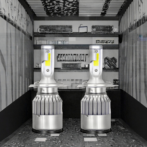 Faros LED COB de 72W a Precio de Fábrica, H1 H4 H7 H11 9006 C6 7600LM, Faros Delanteros LED para Automóvil - Product Image 3