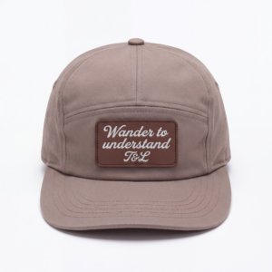 Wholesale T&L Brand Custom Logo Woven Patch 7 Panel Corduroy Adjustable Snapback Cap Vintage Streetwear Gorras Hat - Product Image 2