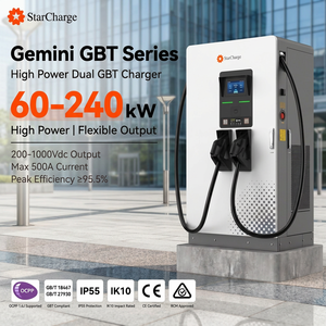 Cargador Rápido de CC Comercial StarCharge Gemini GBT 200-1000Vdc 95.5% 4G Ethernet 400A Salida 120kW - Product Image 1