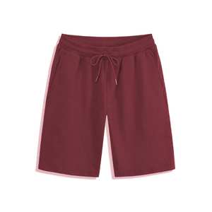 Pantalones Cortos Clásicos de Algodón para Hombre, Talla Grande, Tejidos, con Bolsillos y Dobladillo, para Uso Diario Informal, Salidas de Fin de Semana y Clima Cálido - Product Image 1