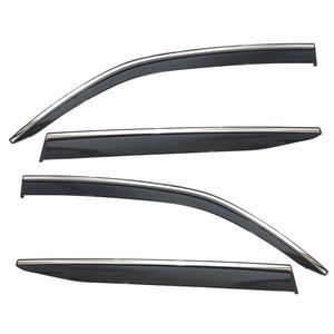 Protectores de Ventana, Visores de Puerta, Deflectores para Auto, 4 Piezas, SS304 + PC, para LAND CRUISER LC300 2023 - Product Image 1