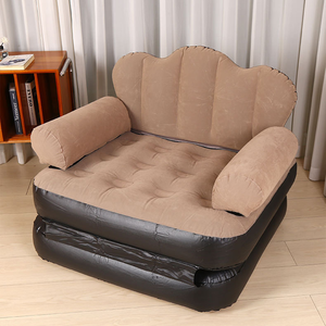 Inflatable <strong>Sofa</strong> <strong>Bed</strong> Portable PVC <strong>Air</strong> Mattress Foldable Lazy Couch <strong>Bed</strong>, Durable Thick <strong>Air</strong> <strong>Sofa</strong> for Home Dorm Camping - Product Image 3