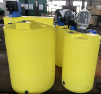 Réservoir d'eau vertical en plastique à fond plat rond de 10 000 litres, prix d'usine, baril de stockage, réservoir en PE de 5 000 litres