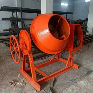 Mezcladora de Cemento y Concreto Eléctrica de Alta Resistencia para Proyectos de Construcción, Equipo de Mezcla Industrial Portátil - Product Image 1