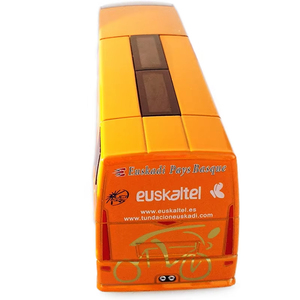 BTOYS 1:50 Tour De France <span class=keywords><strong>Bus</strong></span> Diecast modelo español Eleven equipo aleación Metal coche de juguete para niños - Product Image 4