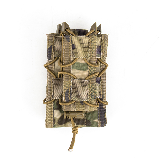 KIANG Molle Magazine Magazine Bag 500D Nylon Multicam Mag Pouch Tactical Gear Camouflage Tactical Accessory Bag